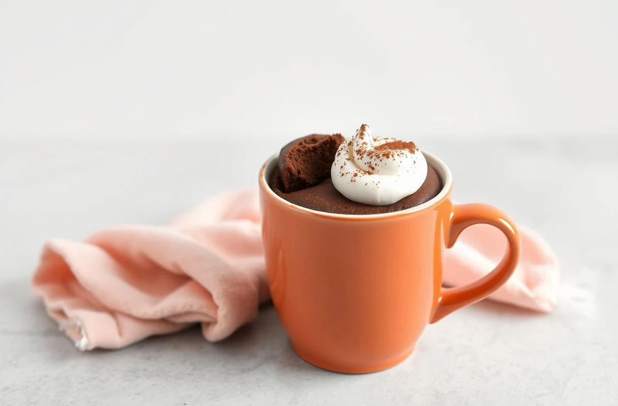 Bolo de Caneca Sem Ovos