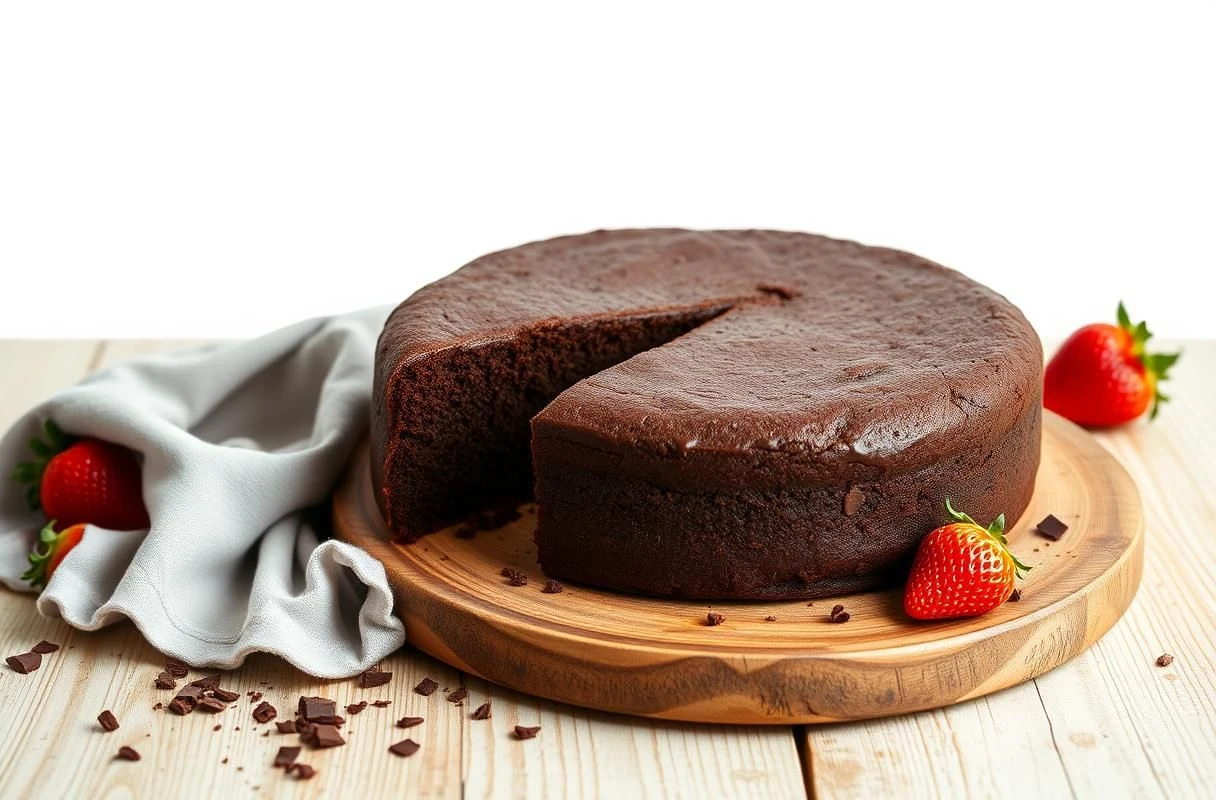 Bolo de Chocolate Simples No Liquidificador