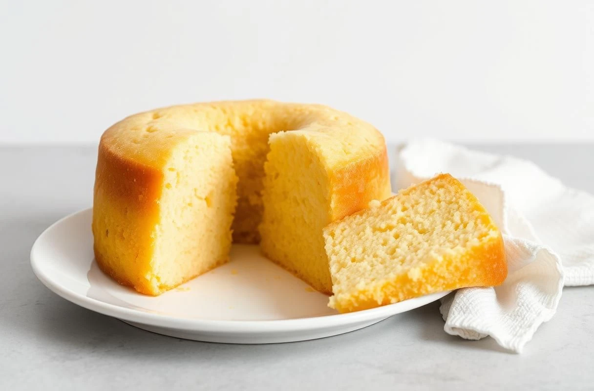 Bolo de Tapioca de Liquidificador Fofinho Rápido e Caseiro Imagem de Destaque
