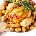 Frango Com Batatas Assadas no Forno