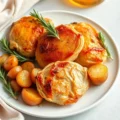Frango no Forno Com Batatas Assadas
