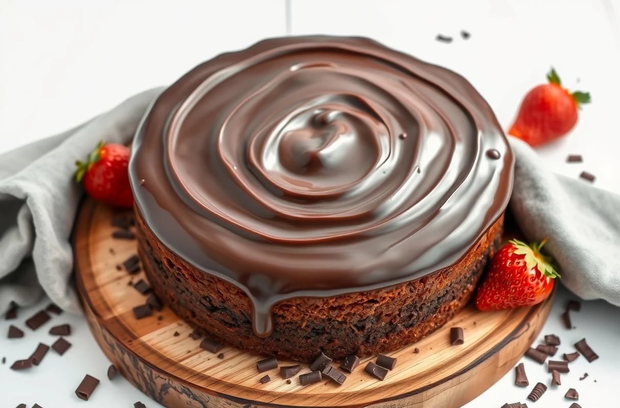Ganache de Chocolate para Recheio