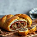 Pão Com Linguiça na Airfryer