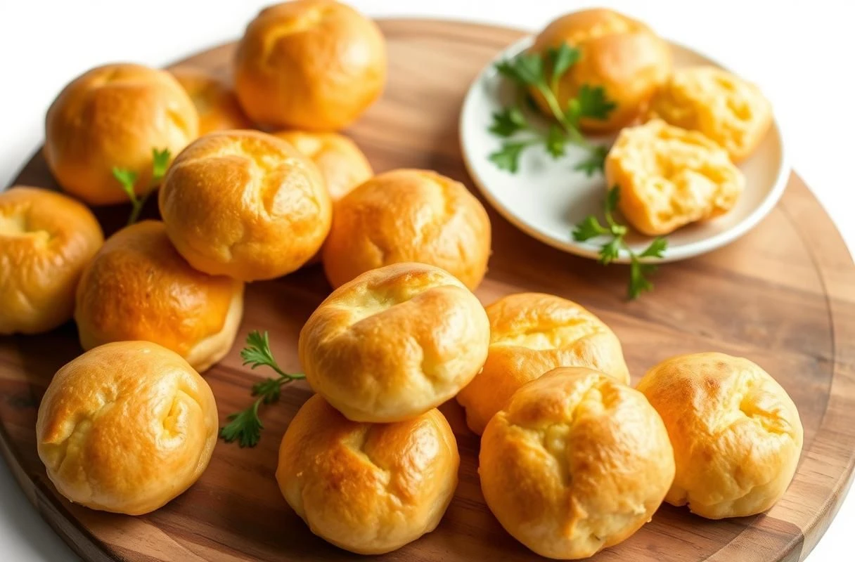 Pão de Queijo Simples e Rápido